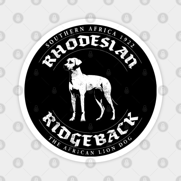 Rhodesian Ridgeback Africa Magnet by Black Tee Inc
